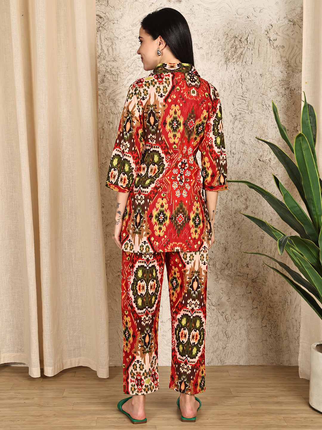Aawari Cotton Unique Printed Co-ord Sets / Western Wear