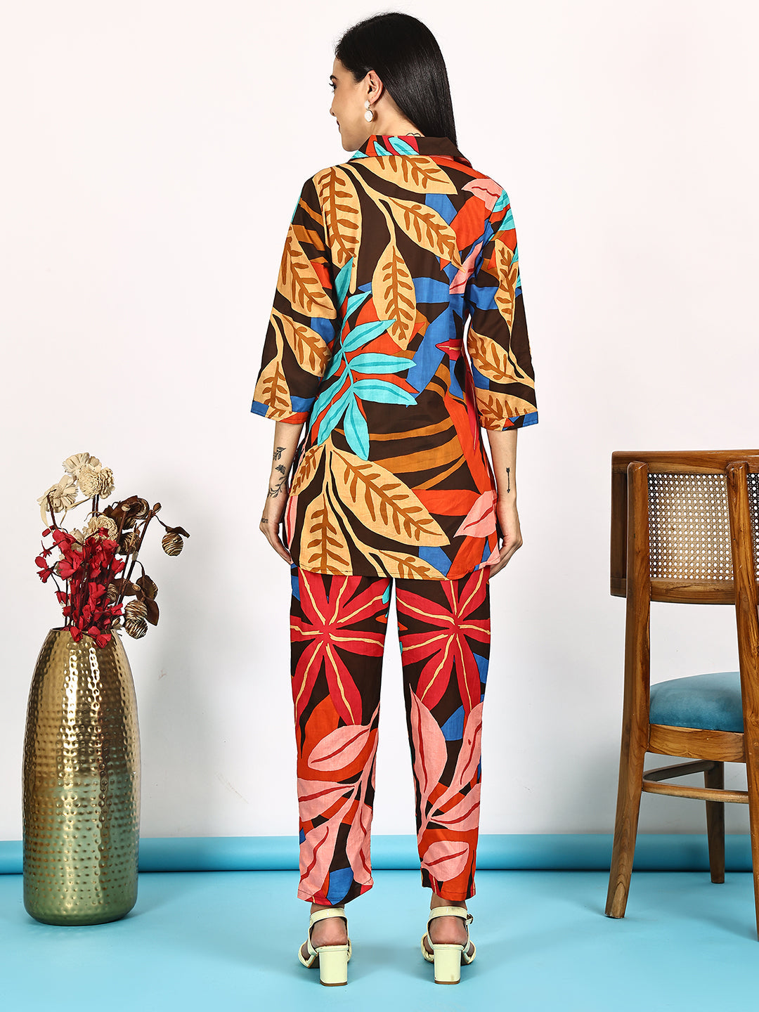 Aawari Cotton Unique Printed Co-ord Sets / Western Wear