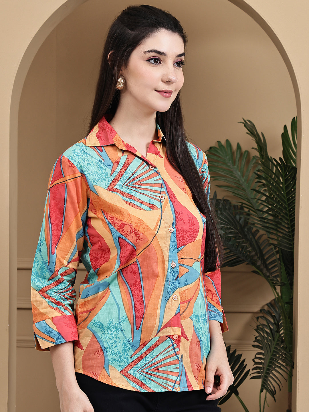 Aawari Cotton Printed Shirts / Western Wear