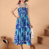 Aawari Rayon Printed Strap Dress - Western Wear